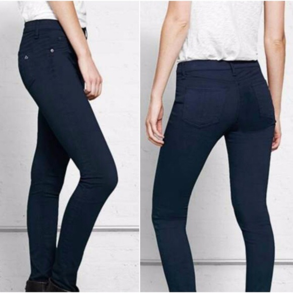 Navy blue rag and bone leggings